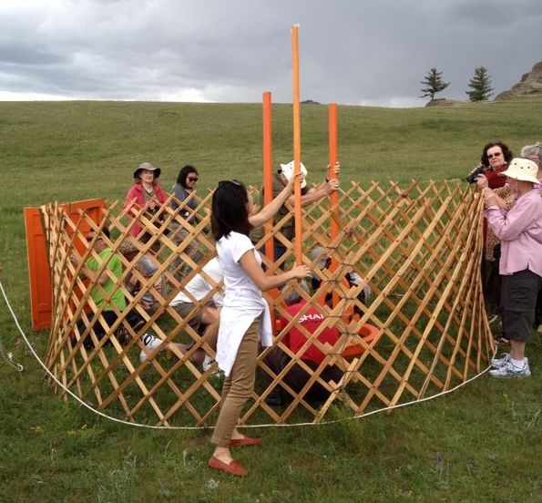 Terelj National Park Construction ger